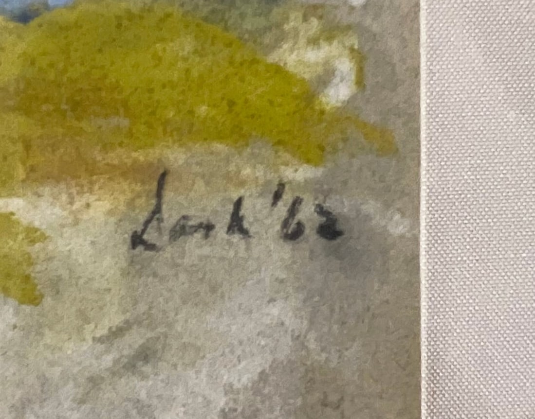 Robert Dash, Landscape, 1962