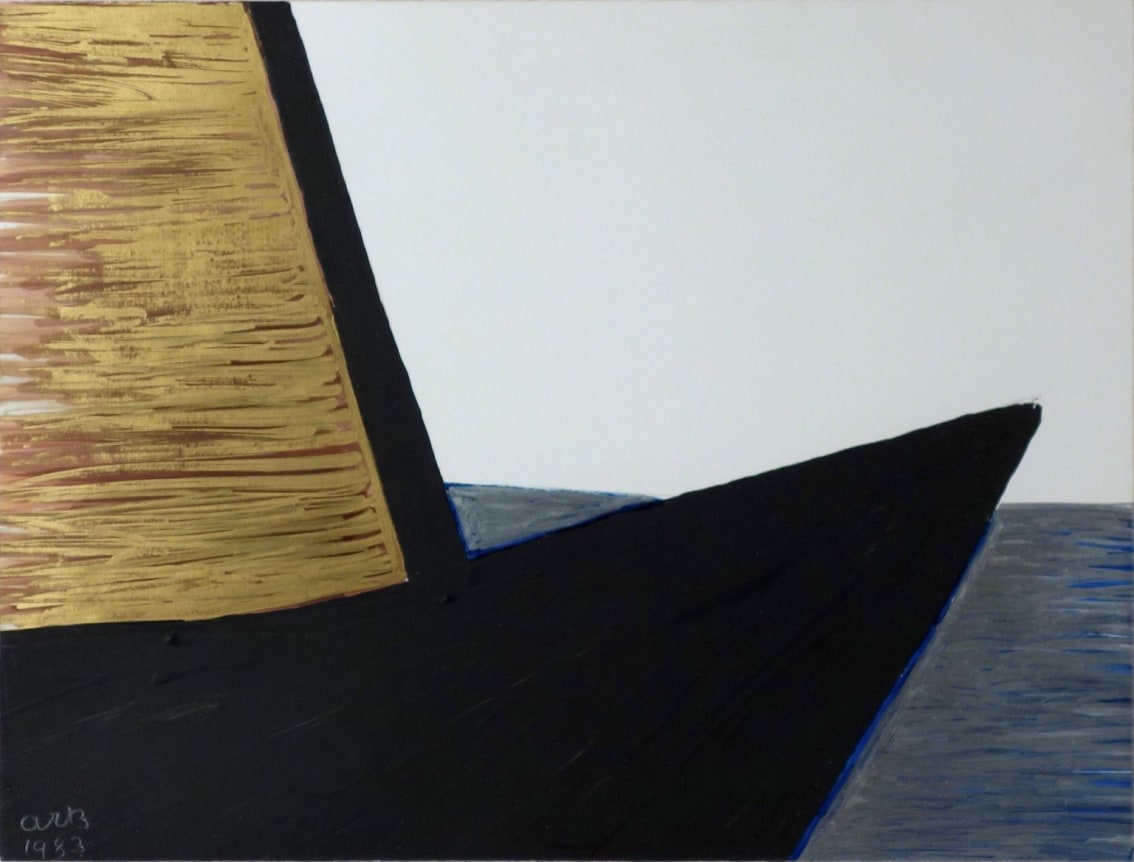 Anna-Eva Bergman, Untitled (Petit demi-barque), 1983