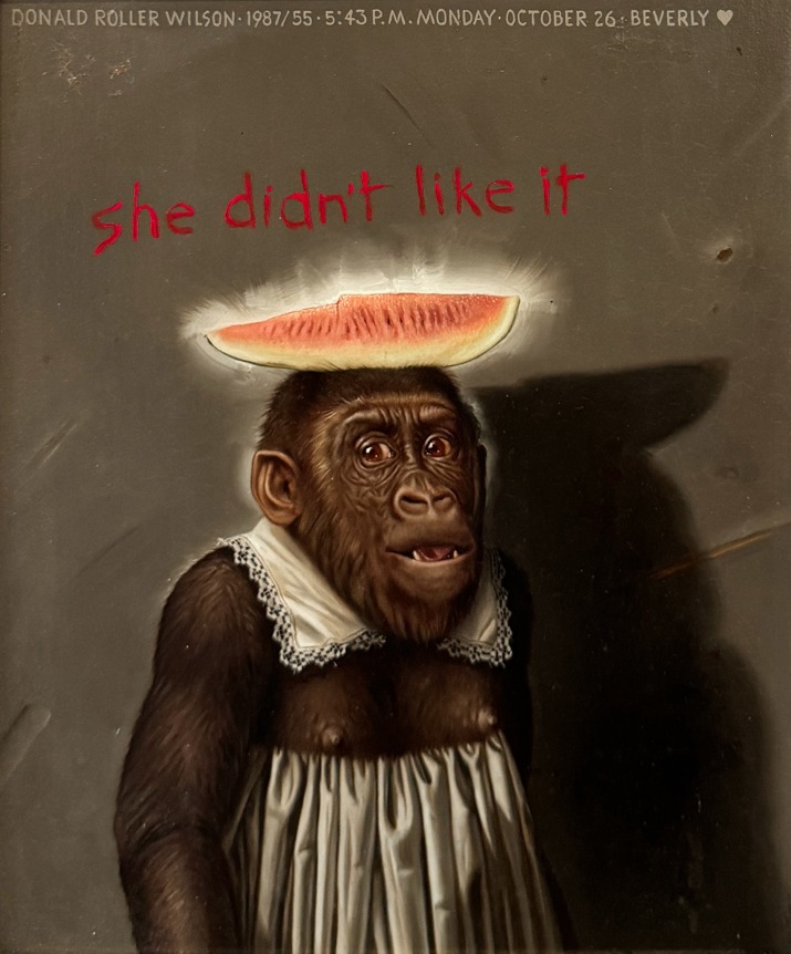 Donald Roller Wilson, She Didn&rsquo;t Like It, 1987/55