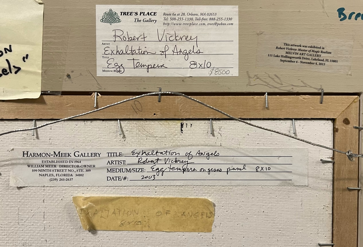 Robert Vickrey, Exhaltation of Angels, 2003