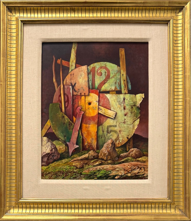 Samuel Bak, Timepiece, 1986