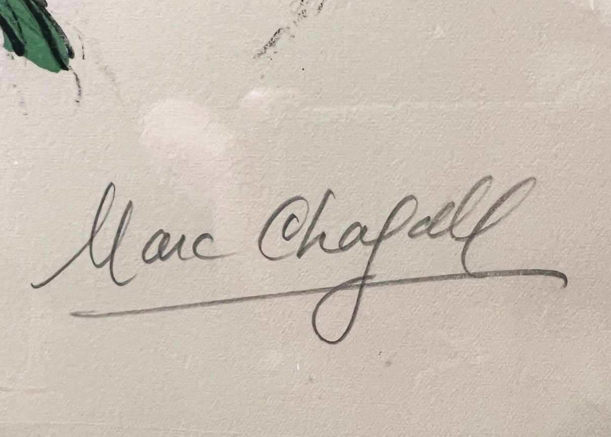 Marc Chagall, L&rsquo;Artiste Ph&eacute;nix, 1972