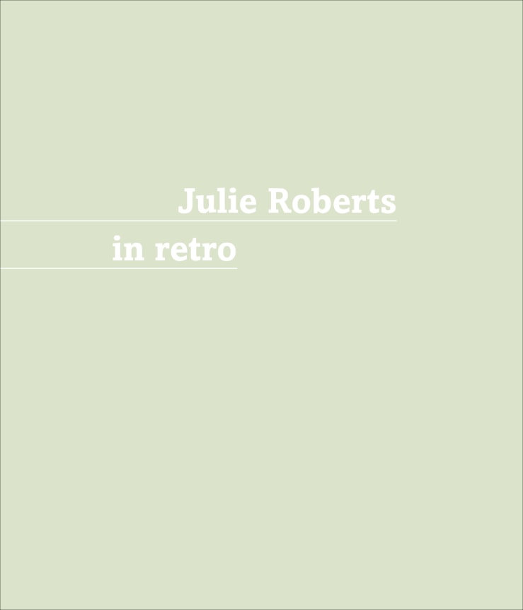 Julie Roberts - In retro catalog cover