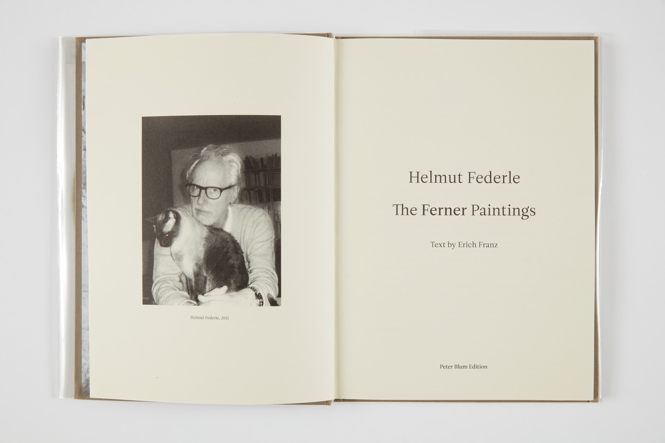 Helmut Federle, The Ferner Paintings, 2013