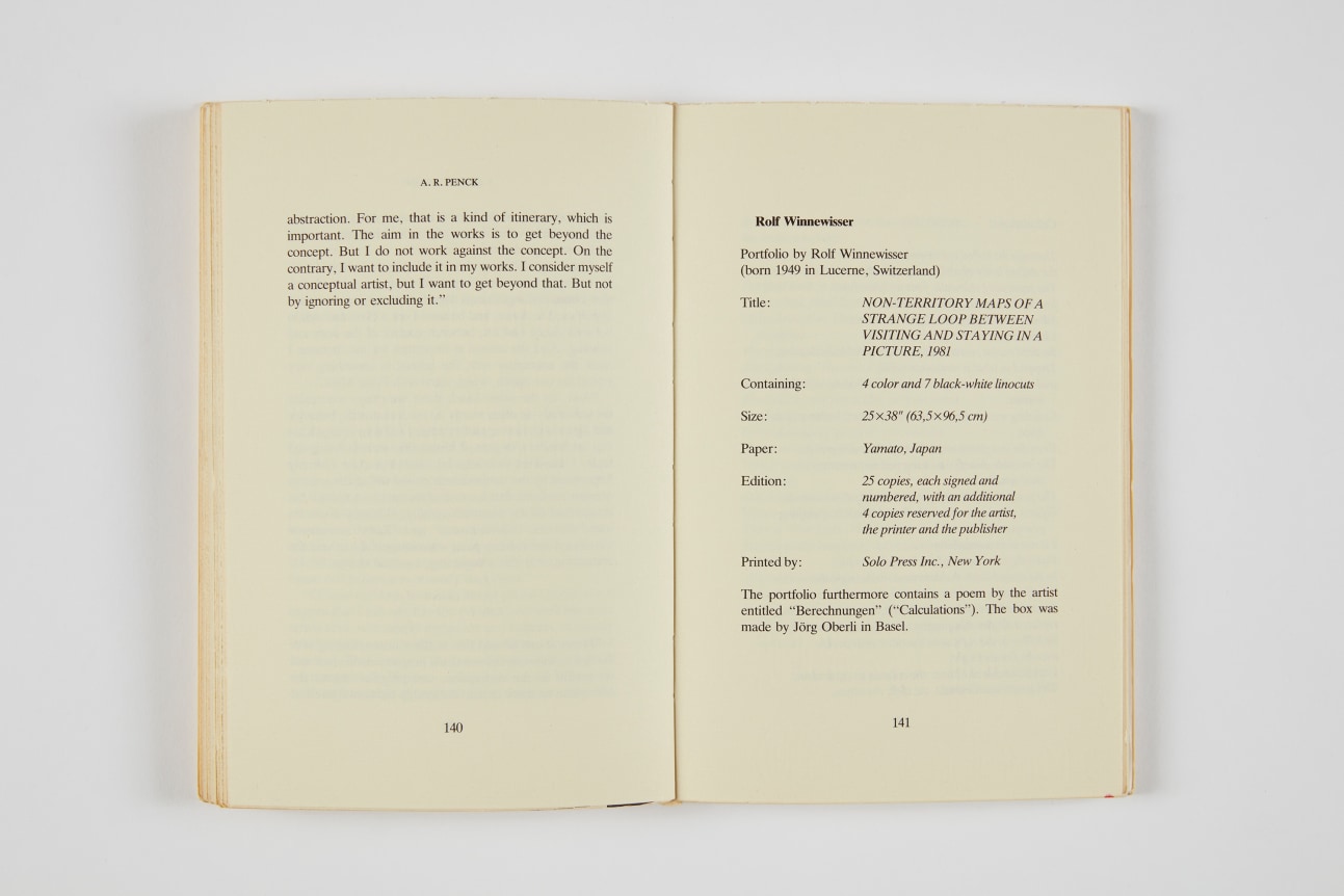 Bice Curiger, Looks et Tenebrae, 1984