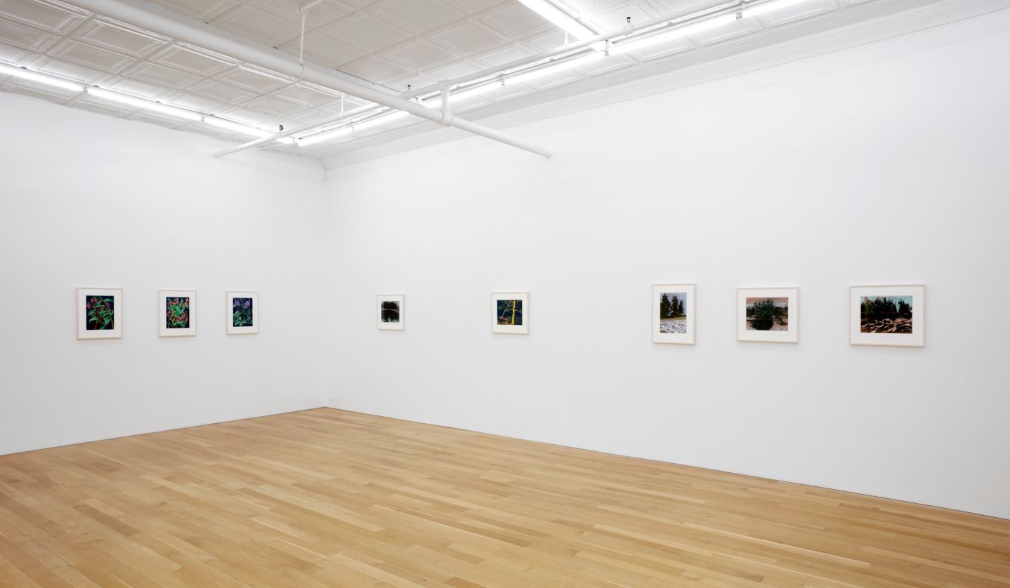 Installation view of Shifting Horizons, 2025, Peter Blum Gallery, New York, NY