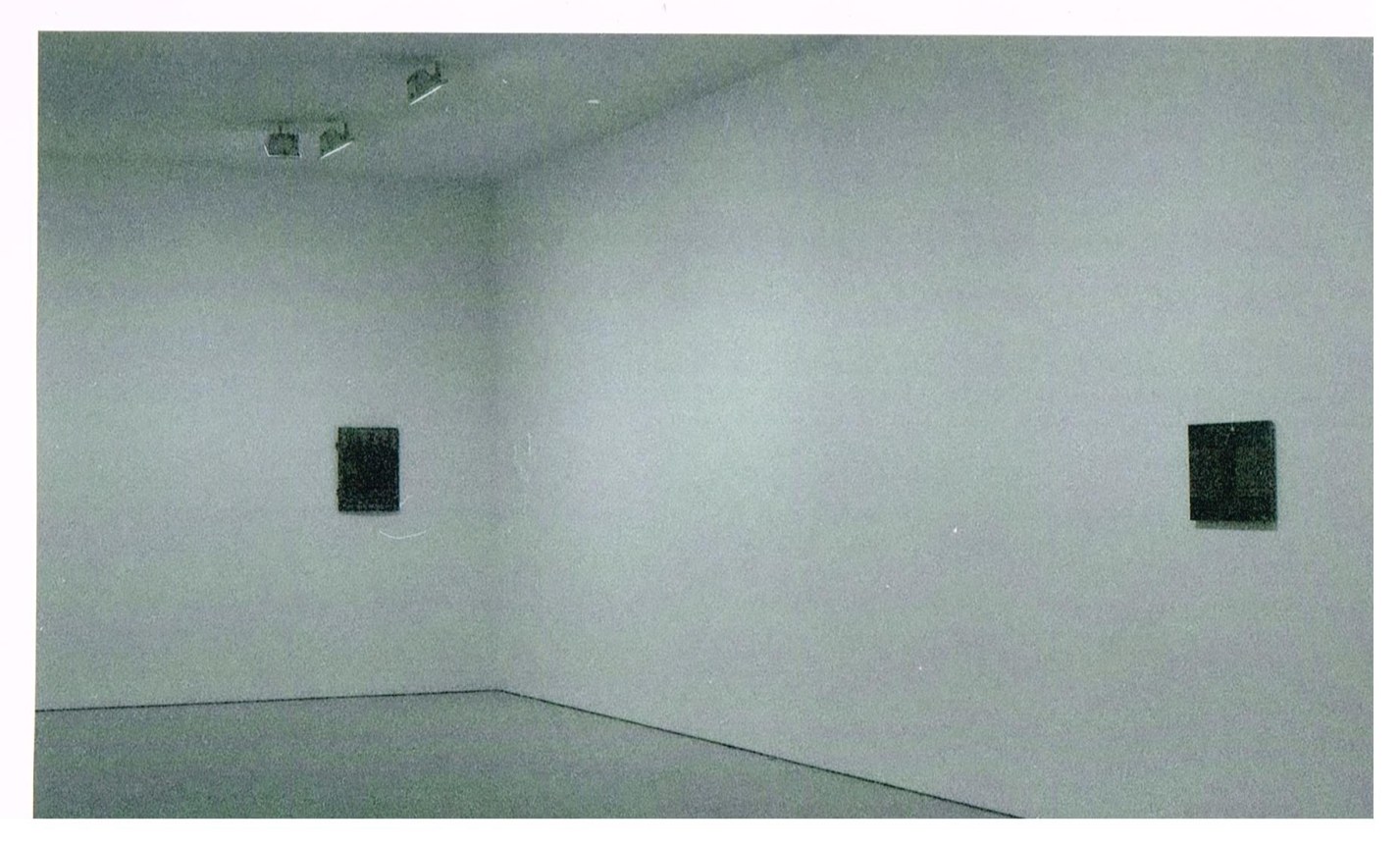 Helmut Federle Basics on Composition Exhibition Peter Blum Gallery SoHo 1994 Installation View