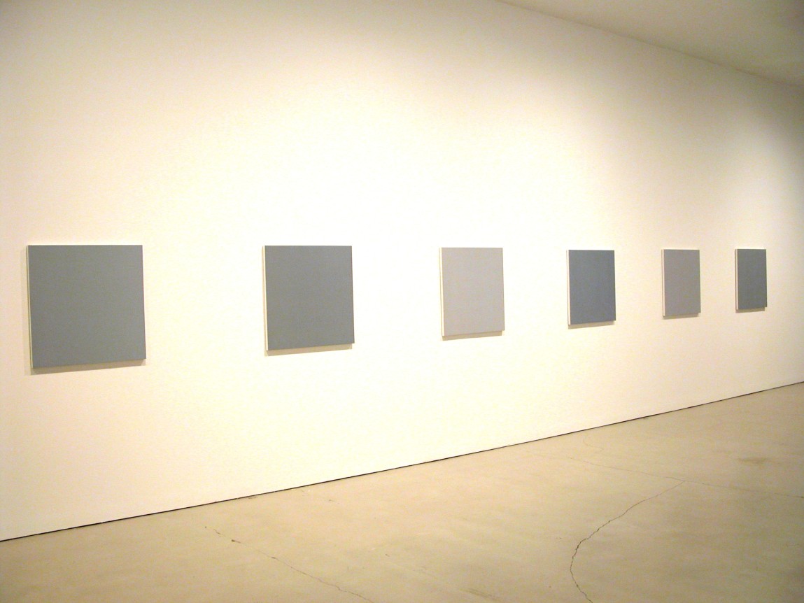 Installation of Paintings November 20, 2003 &ndash; January 31, 2004
