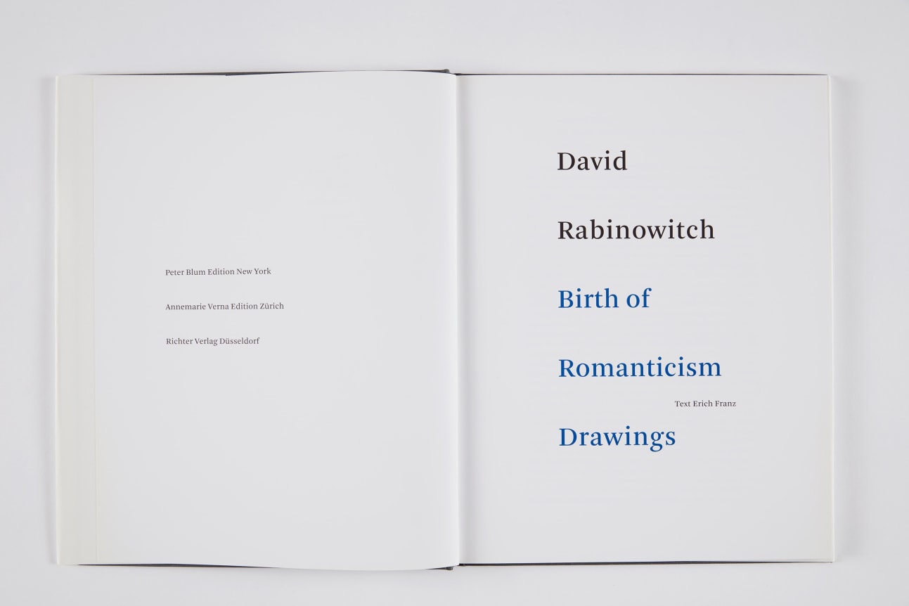 David Rabinowitch: Birth of Romanticism Drawings,&nbsp;2010