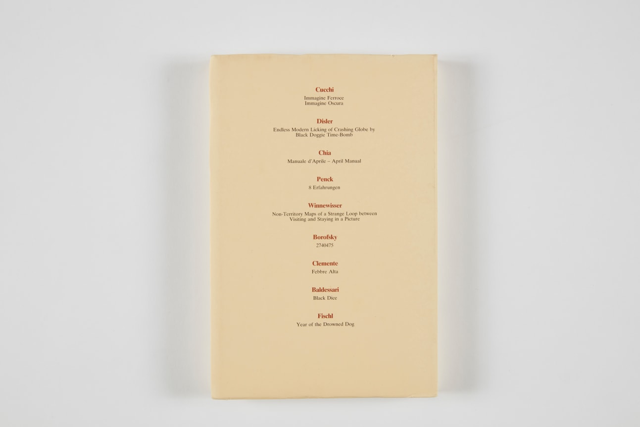 Bice Curiger, Looks et Tenebrae, 1984