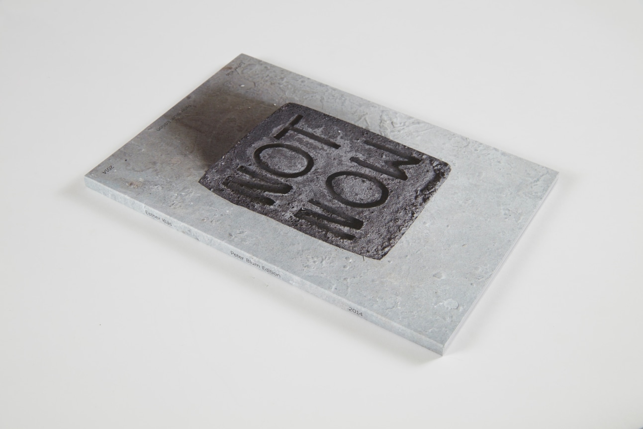 Esther Kl&auml;s, Not Now, 2014, &nbsp;