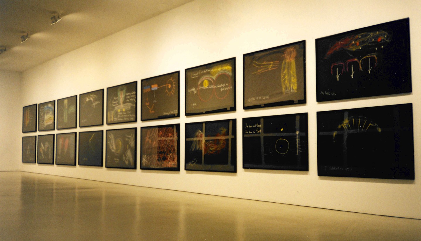 view_of_peter_blum_gallery_with_rudolf_steiner_blackboard_drawings