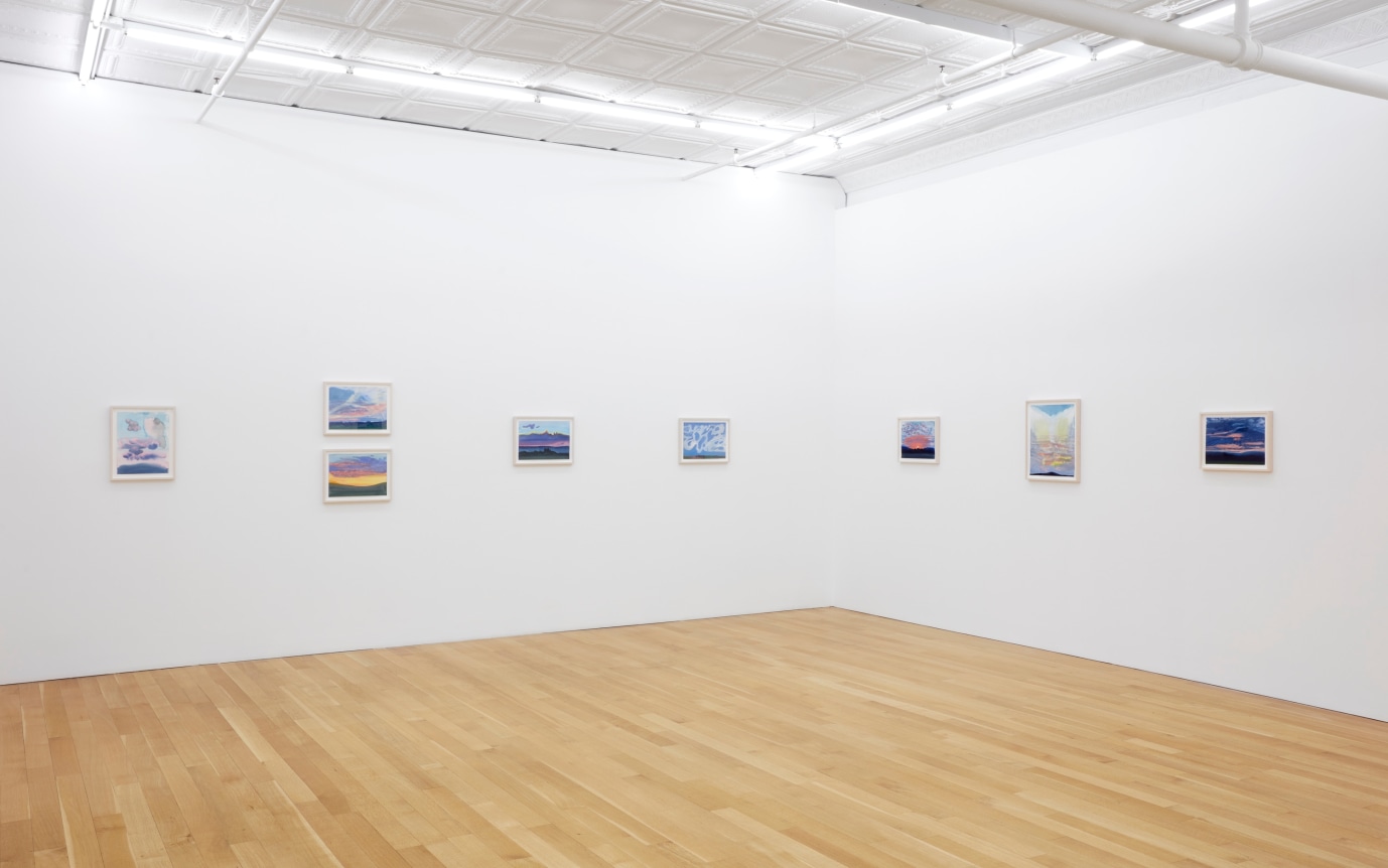 Installation view of Shifting Horizons, 2025, Peter Blum Gallery, New York, NY