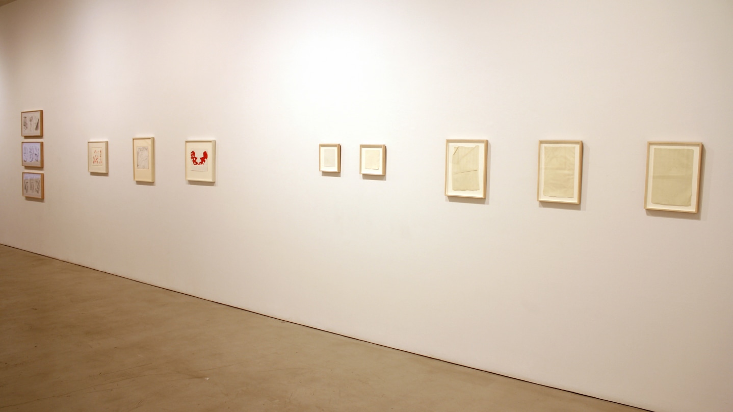 Installation of Drawing a Line in the Sand, February 2 – March 31, 2012