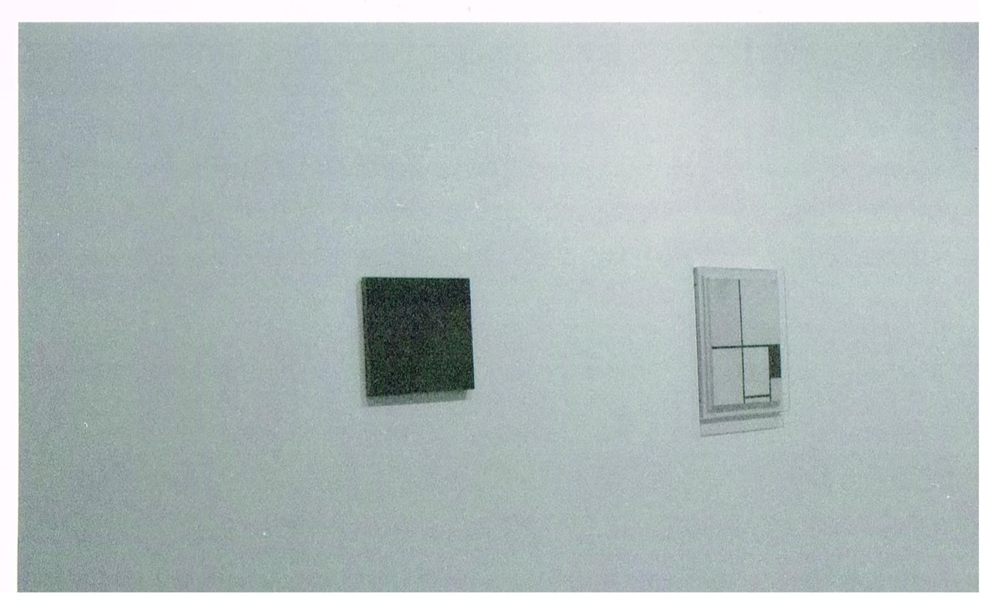 Helmut Federle Basics on Composition Exhibition Peter Blum Gallery SoHo 1994 Installation View