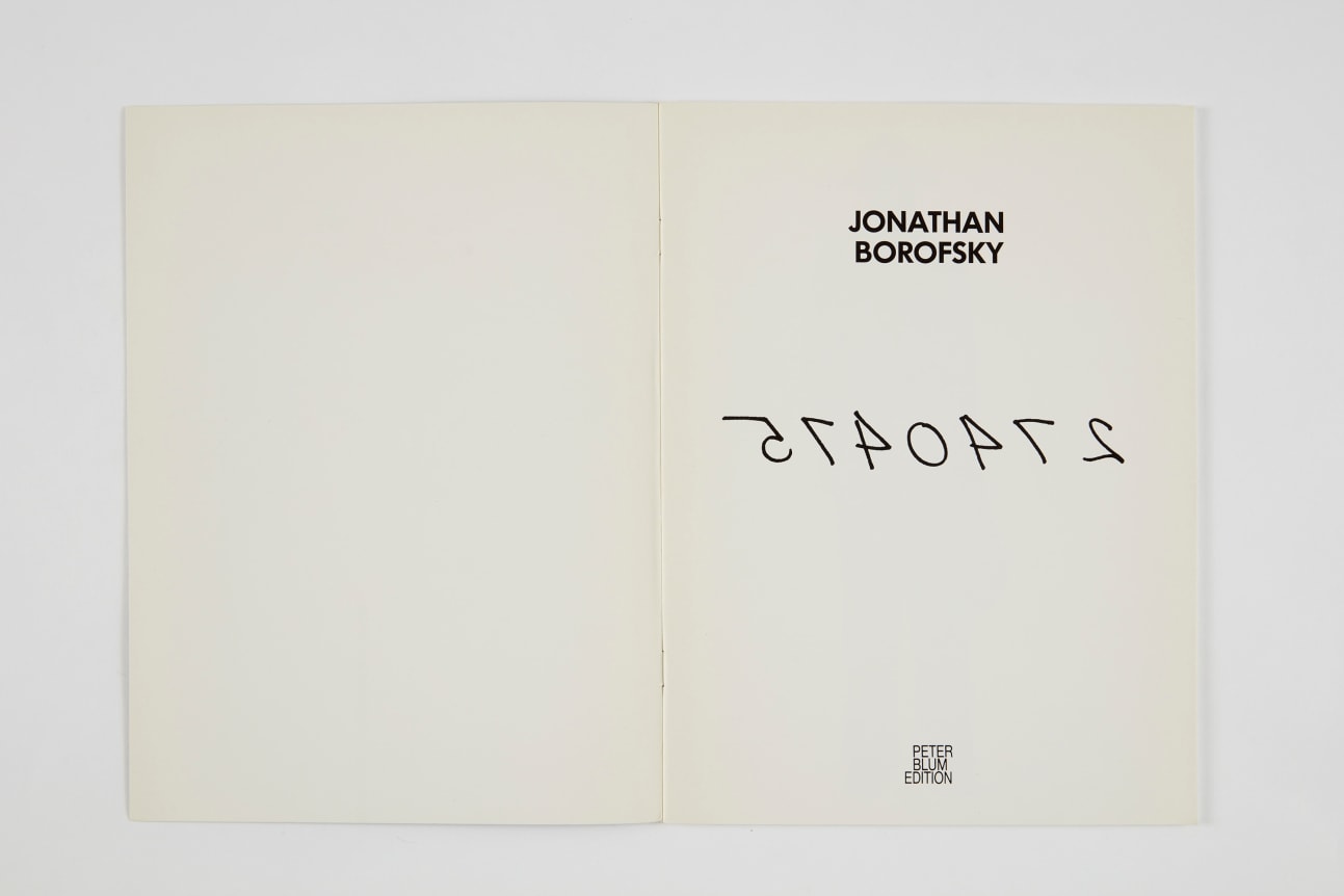 Jonathan Borofsky, 2740475, 1982