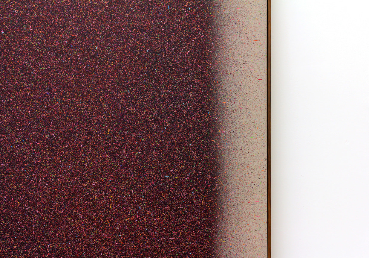 Detail of Untitled (Spray painting), 2016