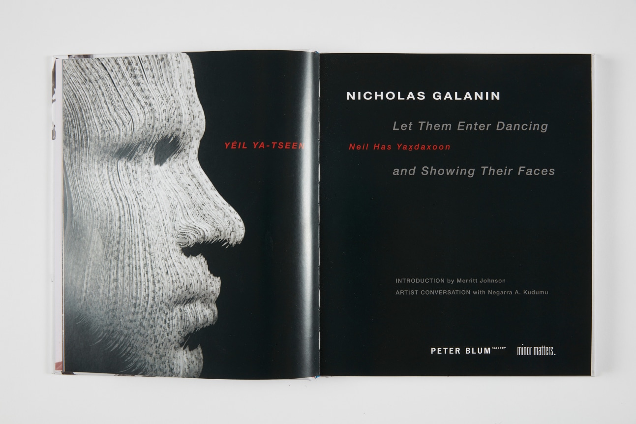 Nicholas Galanin, Let Them Enter Dancing and Showing Their Faces, 2020,  