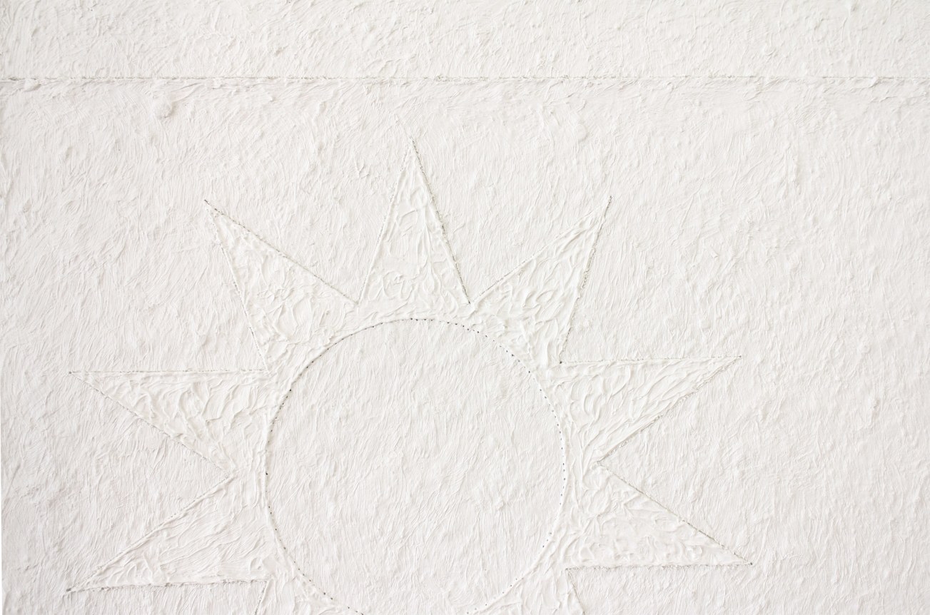 Detail of Untitled (White Flag), 2016
