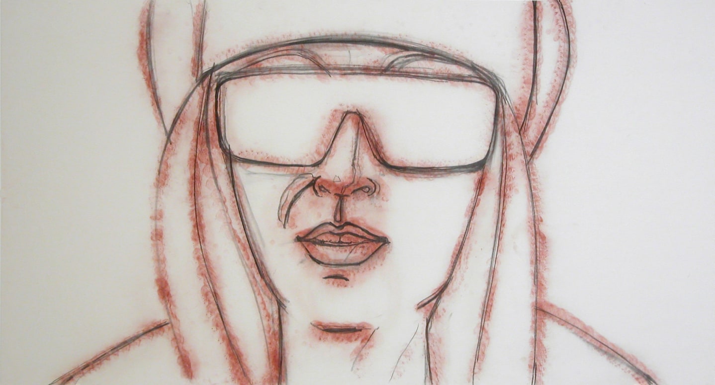 Jessica, 2002 graphite, charcoal, and dry pigment on paper