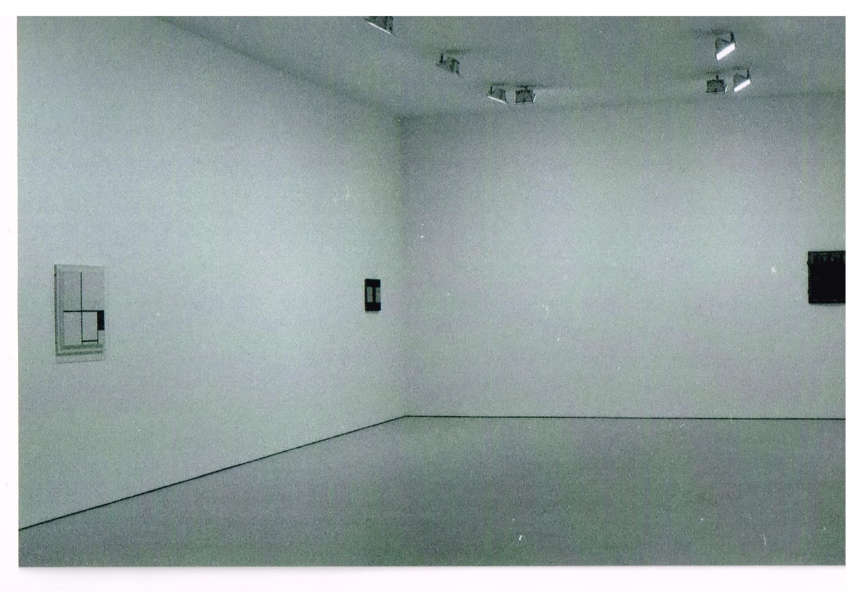 Helmut Federle Basics on Composition Exhibition Peter Blum Gallery SoHo 1994 Installation View