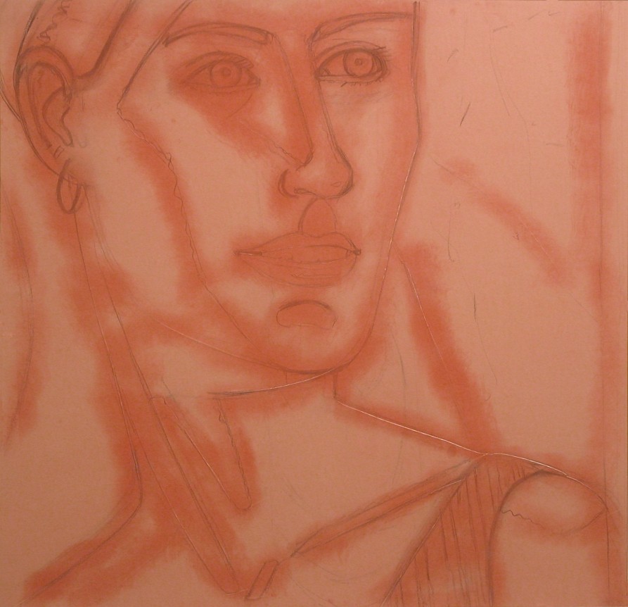 Ann, 1988 graphite, charcoal, and dry pigment on paper