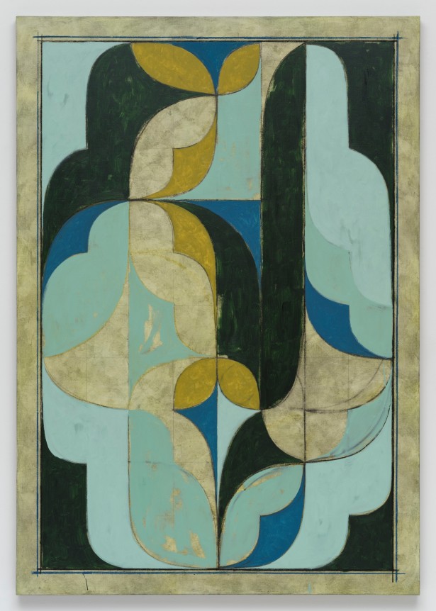 Kamrooz Aram, Untitled (Arabesque Composition), 2023