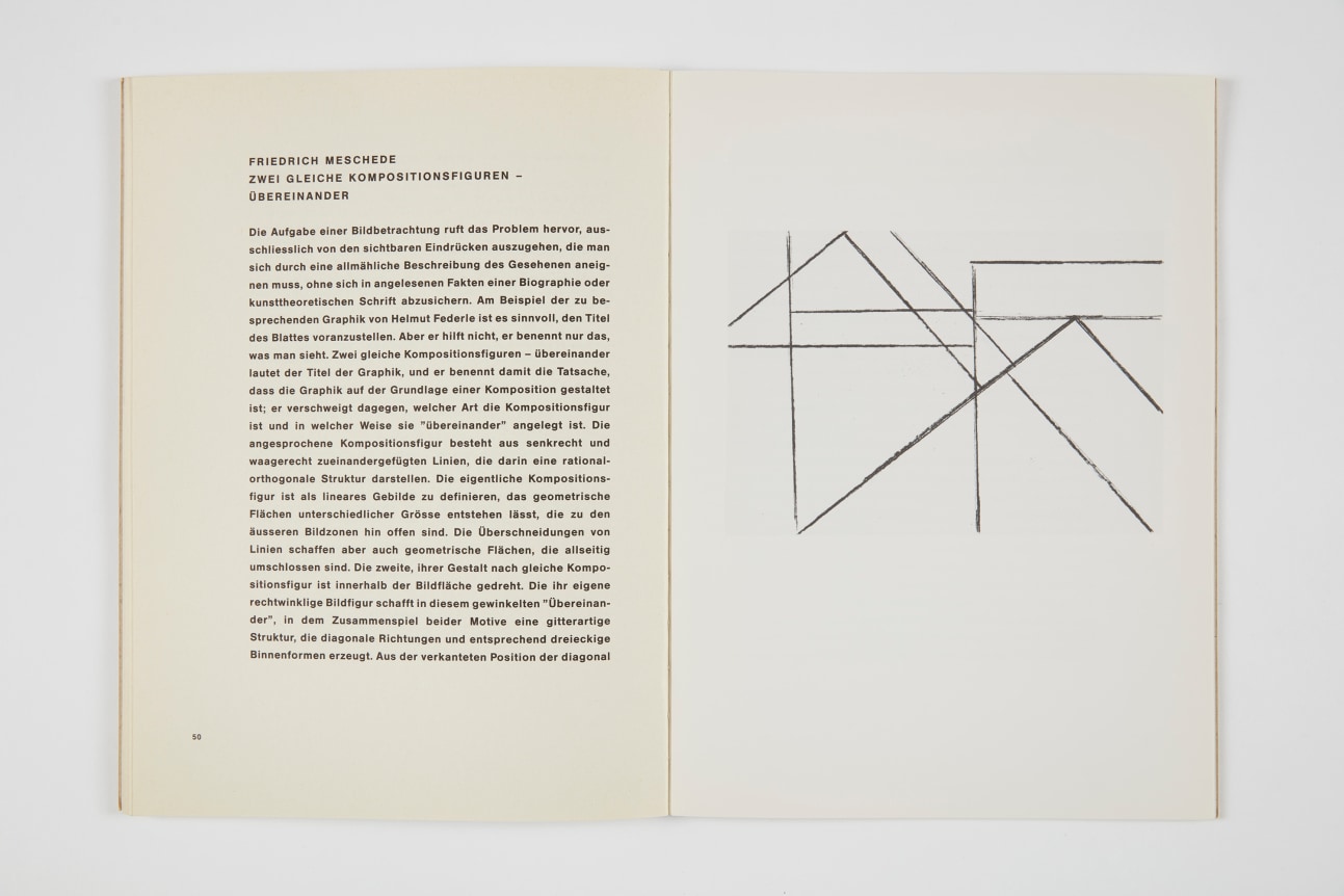 Helmut Federle, 5 + 1,1990