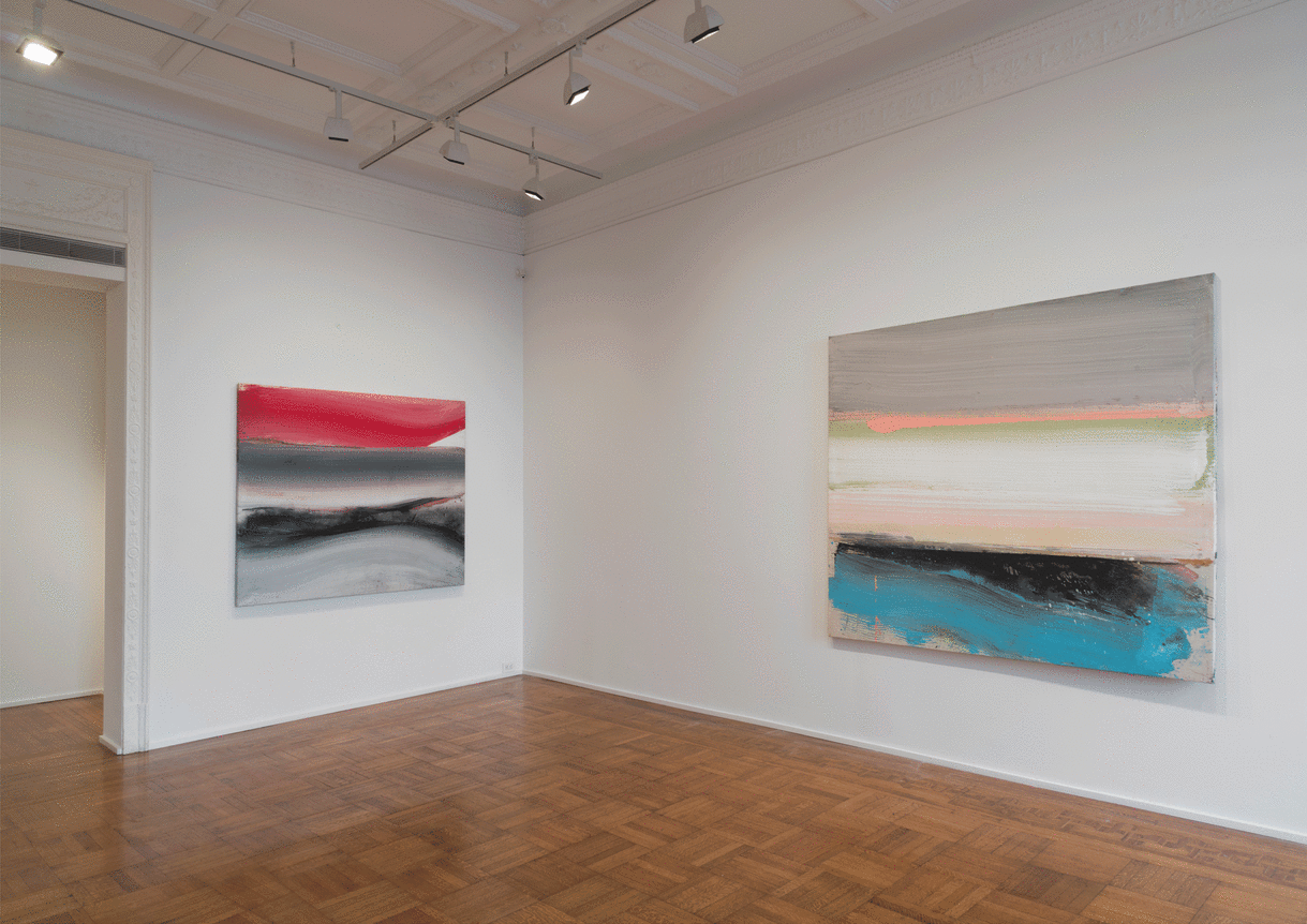Ed Clark Installation View