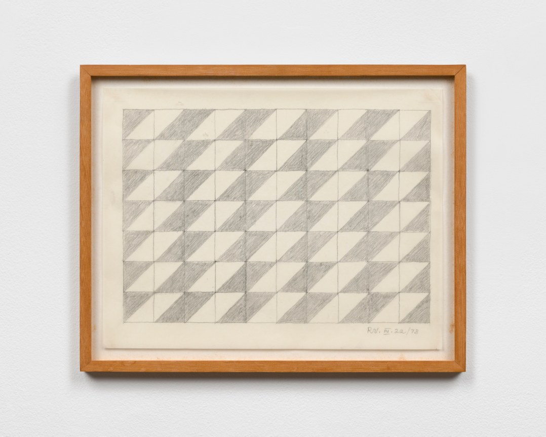 This is an image of a work on paper made by Ruth Vollmer in 1978 titled: III. 22/78.