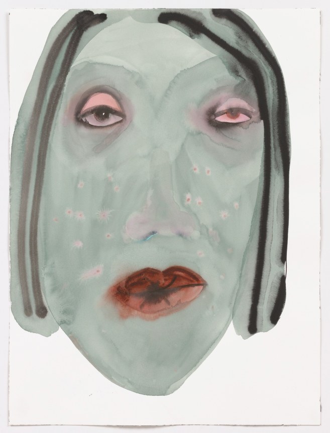 This is an image of a watercolor by February James made in 2017 titled: Everyday Observation.