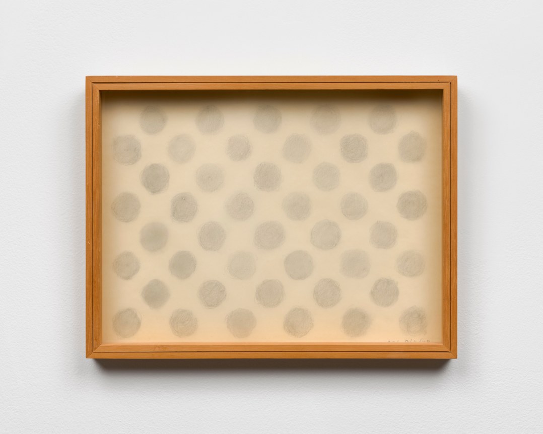 This is an image of a work on paper made by Ruth Vollmer in 1978 titled: 9/4/78.
