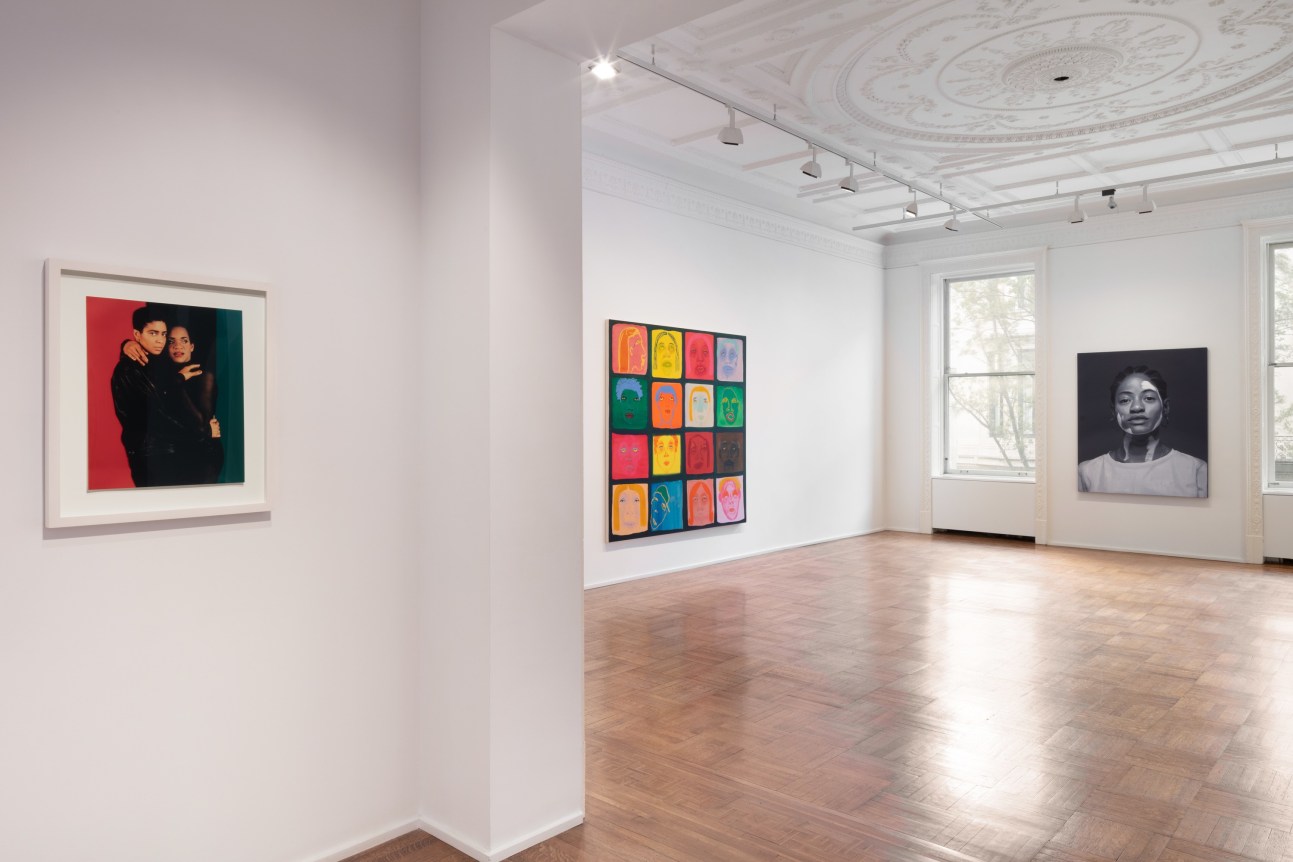 This is an installation view of the exhibition titled, Portraits.