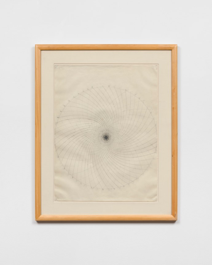 This is an image of an untitled work on paper made by Ruth Vollmer.