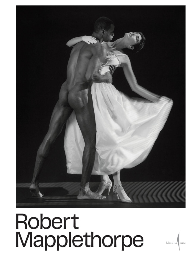 Bookcover with nude black male dancing with white female in dress