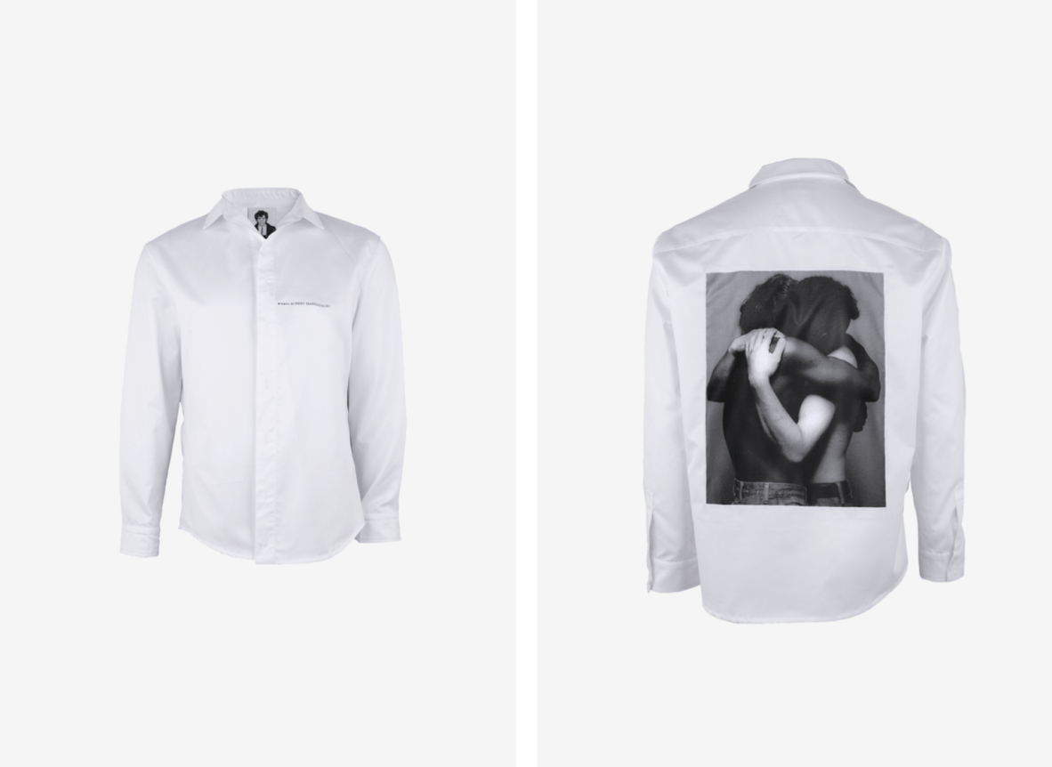 Embrace / Robert Mapplethorpe White Shirt, Embrace, 1982