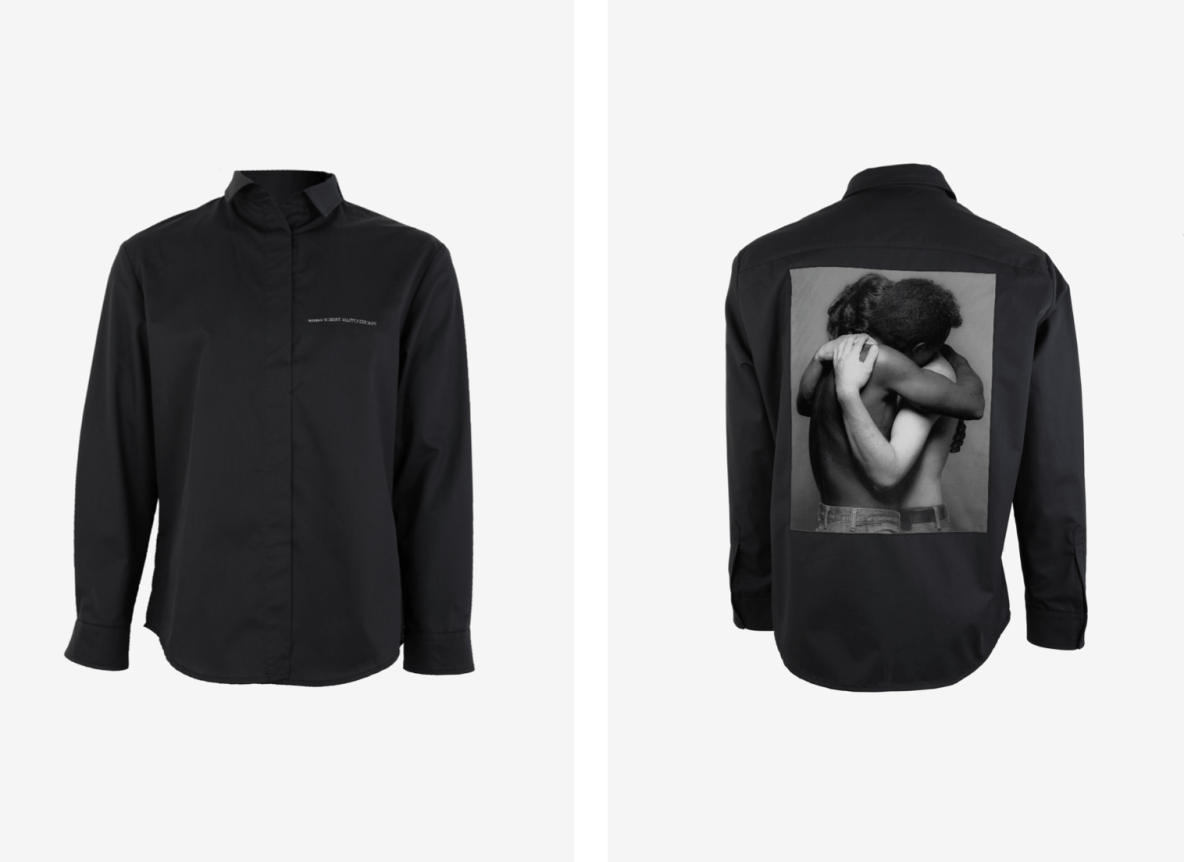 Embrace / Robert Mapplethorpe Shirt Black, Embrace, 1982