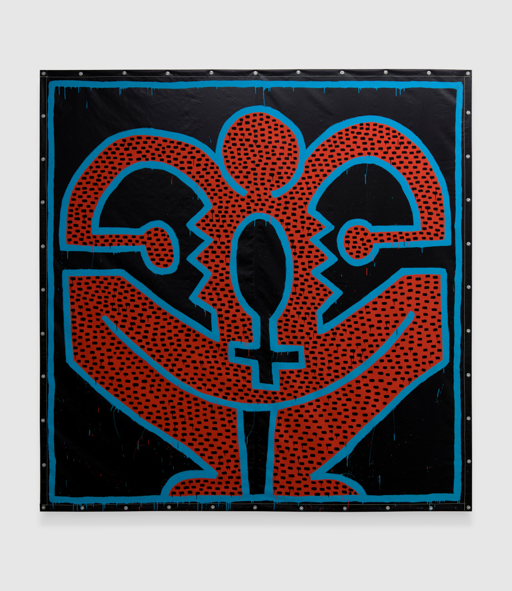 Keith Haring Untitled Painting Nicodim Gallery 1983 Los Angeles