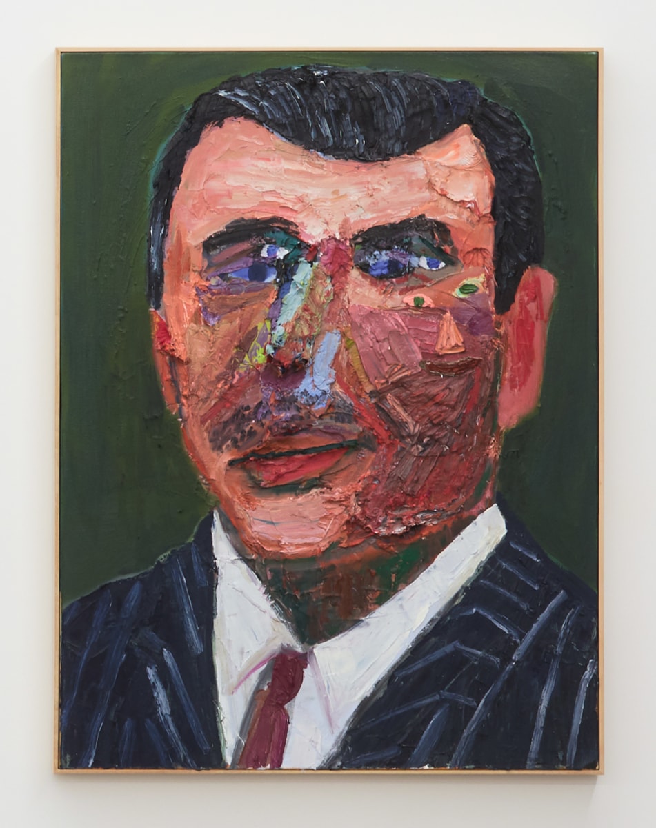 Georgina Gratrix The King of Hollywood 2019 Painting Nicodim Gallery Los Angeles