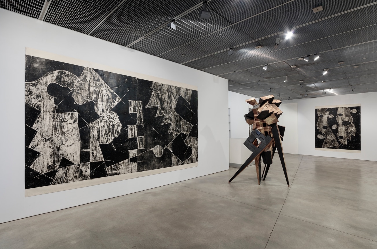Mel Kendrick: Woodblock Drawings - - Exhibitions - David Nolan Gallery