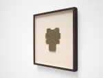 Tony Feher Golden Joy, 2012 Glitter and spray adhesive on unfolded box 6 1/2 x 5 1/4 inches 16.5 x 13.3 cm