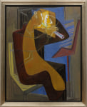 David Park The Flute Player, 1939 Oil on canvas Framed Dimensions: 37 1/8 x 31 x 2 1/2 inches 94.3 x 78.7 x 6.3 cm