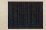 Marsha Cottrell Untitled (Dark with vertical lines), 2025 Archival pigment-based ink on digital ground on paper, unique Framed Dimensions: 17 3/8 x 22 3/8 x 1 3/8 inches 44.1 x 56.8 x 3.5 cm Paper Dimensions: 15 x 20 inches 38.1 x 50.8 cm