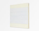 Agnes Martin Untitled, circa 1995-1999 Gesso, acrylic and graphite on linen Framed Dimensions: 12 13/16 x 12 11/16 inches 32.5 x 32.2 cm Image Dimensions: 12 x 12 inches 30.5 x 30.5 cm