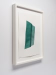 Kate Shepherd Dark Green, Overlapping Walls, #60, 2022 Watercolor on Arches paper Framed Dimensions: 18 7/8 x 15 1/8 x 1 1/2 inches 47.9 x 38.4 x 3.8 cm