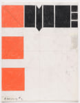 Barbara Stauffacher Solomon Emergency, 1985 Colored pencil, ink, graphite, vellum, paper, cellophane tape 11 x 8.5 inches, each 28 x 21.6 cm, each
