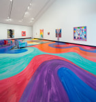 Sarah Cain—Enter the Center​, 2021​ The Frances Young Tang Teaching Museum and Art Gallery at Skidmore College