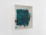 L​eonardo Drew Number 122SD, 2022 Paint, plaster and wood on paper Framed Dimensions: 38 x 38 x 8 inches 96.5 x 96.5 x 20.3 cm