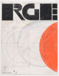 Barbara Stauffacher Solomon Emergency, 1985 Colored pencil, ink, graphite, vellum, paper, cellophane tape 11 x 8.5 inches, each 28 x 21.6 cm, each