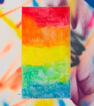 Sarah Cain, Black Widow, 2018